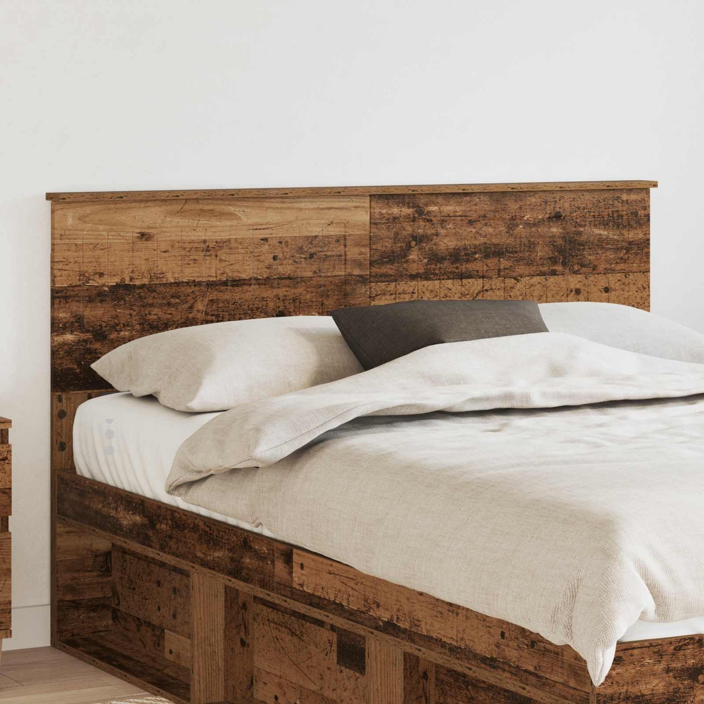 vidaXL Headboard Old Wood Engineered wood