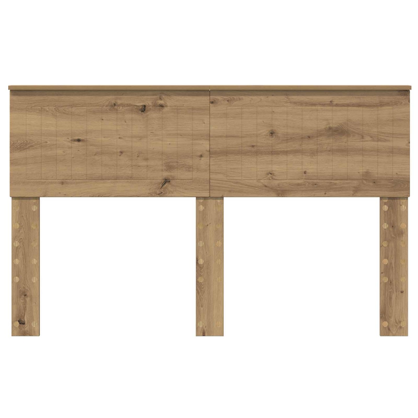 vidaXL Headboard Artisan Oak Engineered wood