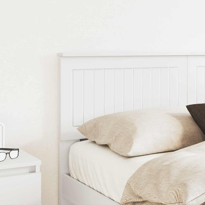 vidaXL Headboard White Engineered wood