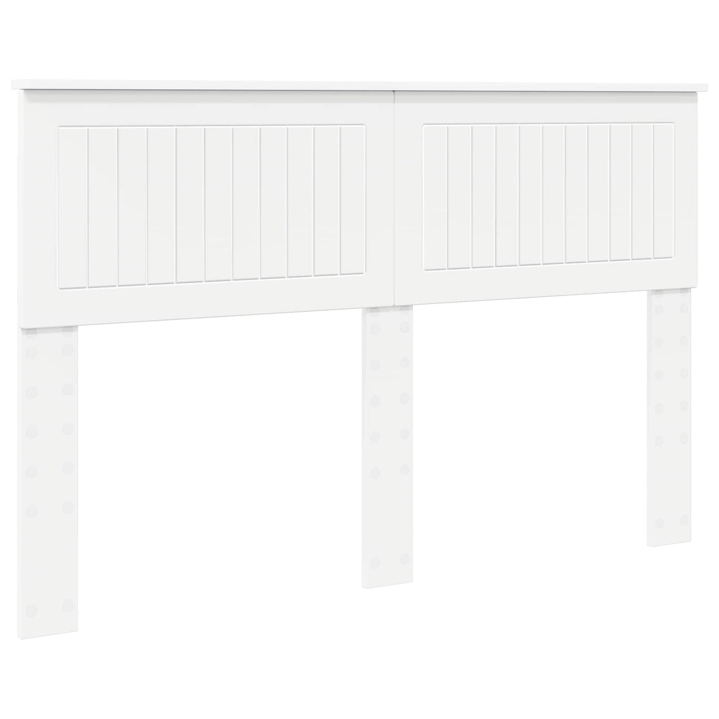 vidaXL Headboard White Engineered wood