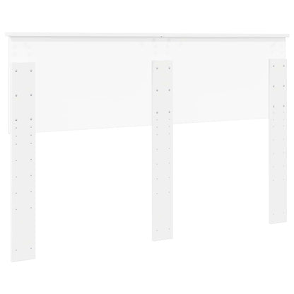 vidaXL Headboard White Engineered wood