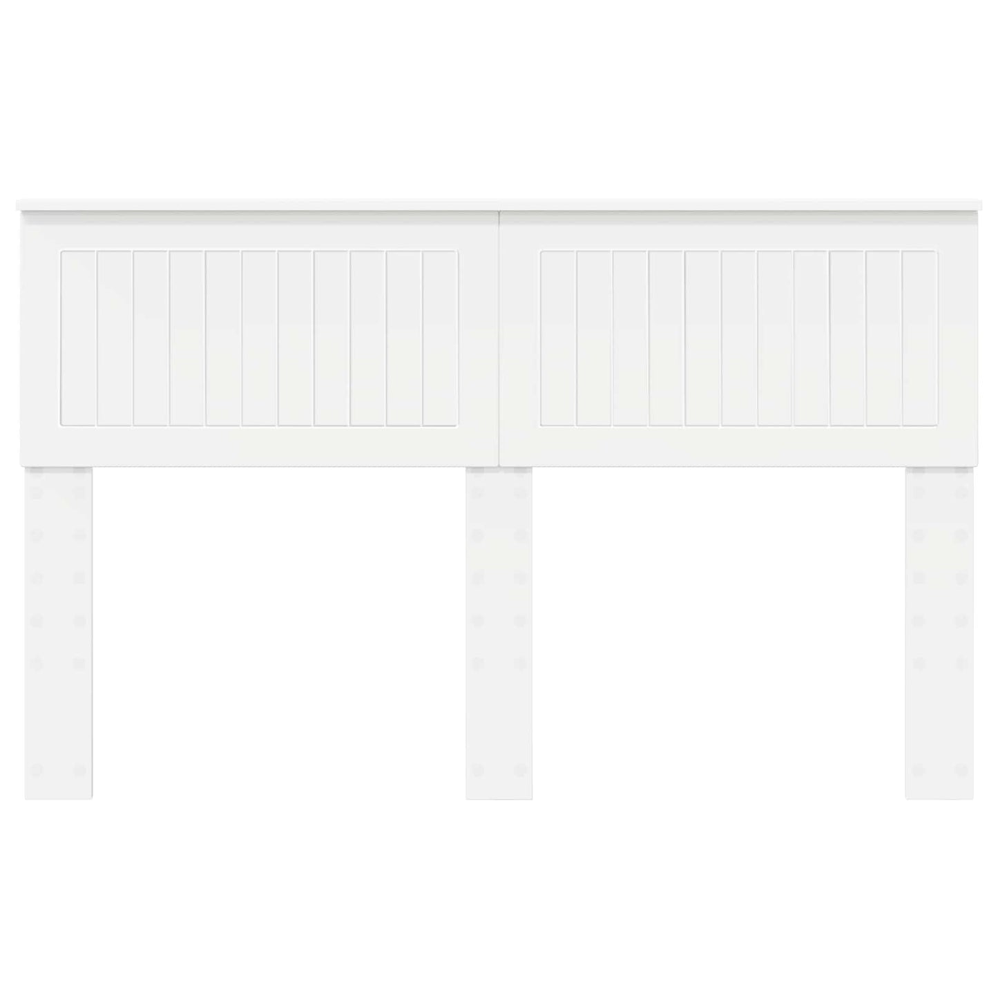 vidaXL Headboard White Engineered wood