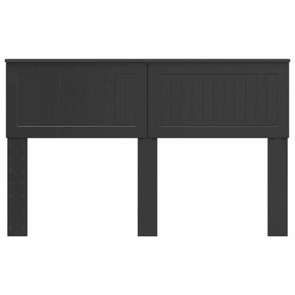 vidaXL Headboard Black Oak Engineered wood