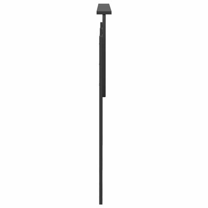 vidaXL Headboard Black Oak Engineered wood