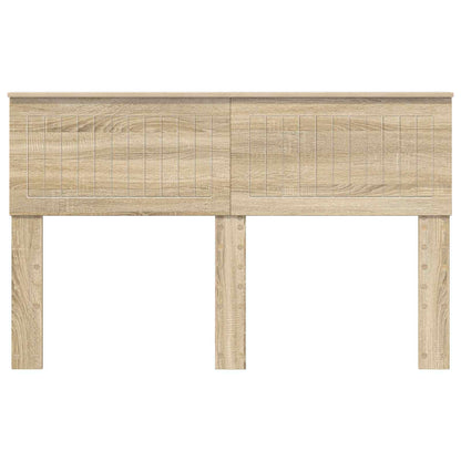 vidaXL Headboard Sonoma Oak Engineered wood