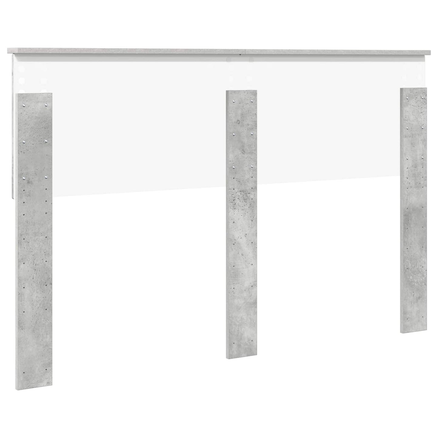 vidaXL Headboard Concrete Grey Engineered wood