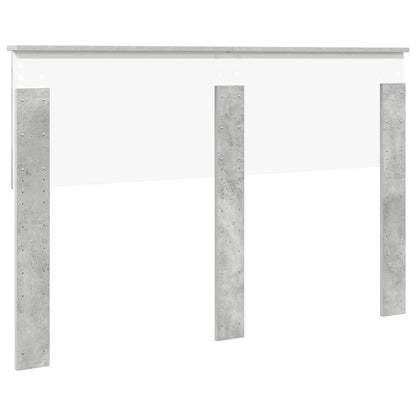 vidaXL Headboard Concrete Grey Engineered wood