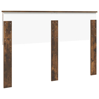 vidaXL Headboard Smoked Oak Engineered wood