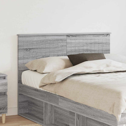 vidaXL Headboard Grey Sonoma Engineered wood