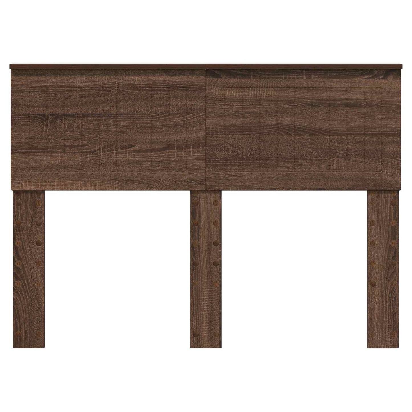 vidaXL Headboard Brown Oak Engineered wood