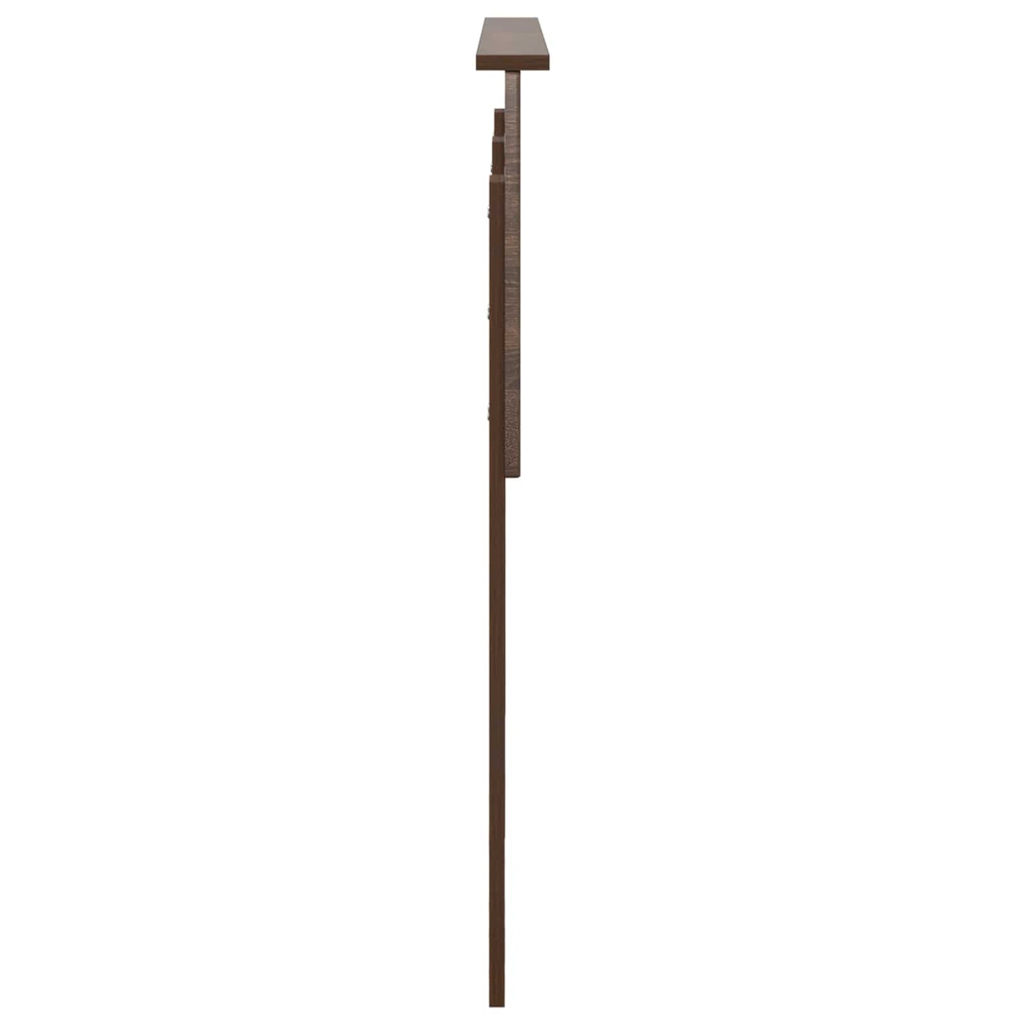 vidaXL Headboard Brown Oak Engineered wood