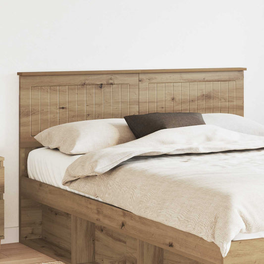 vidaXL Headboard Artisan Oak Engineered wood