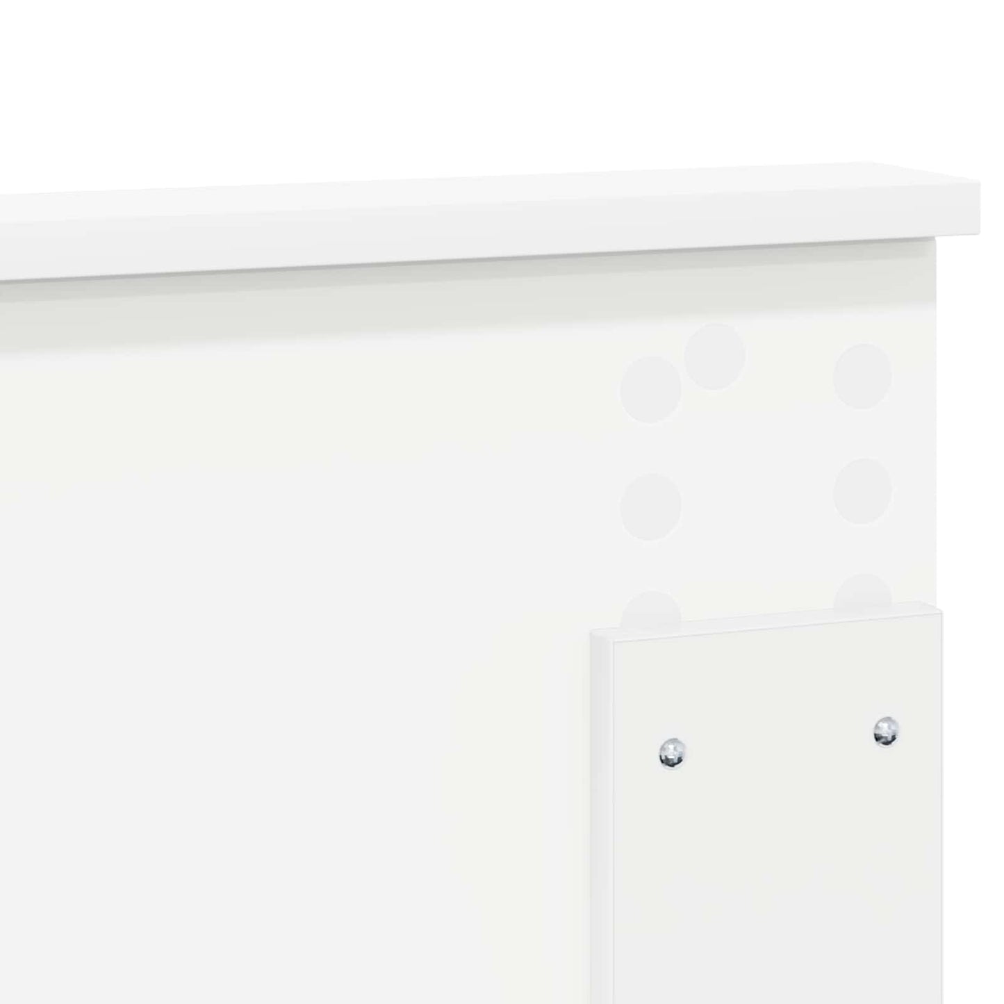vidaXL Headboard White Engineered wood