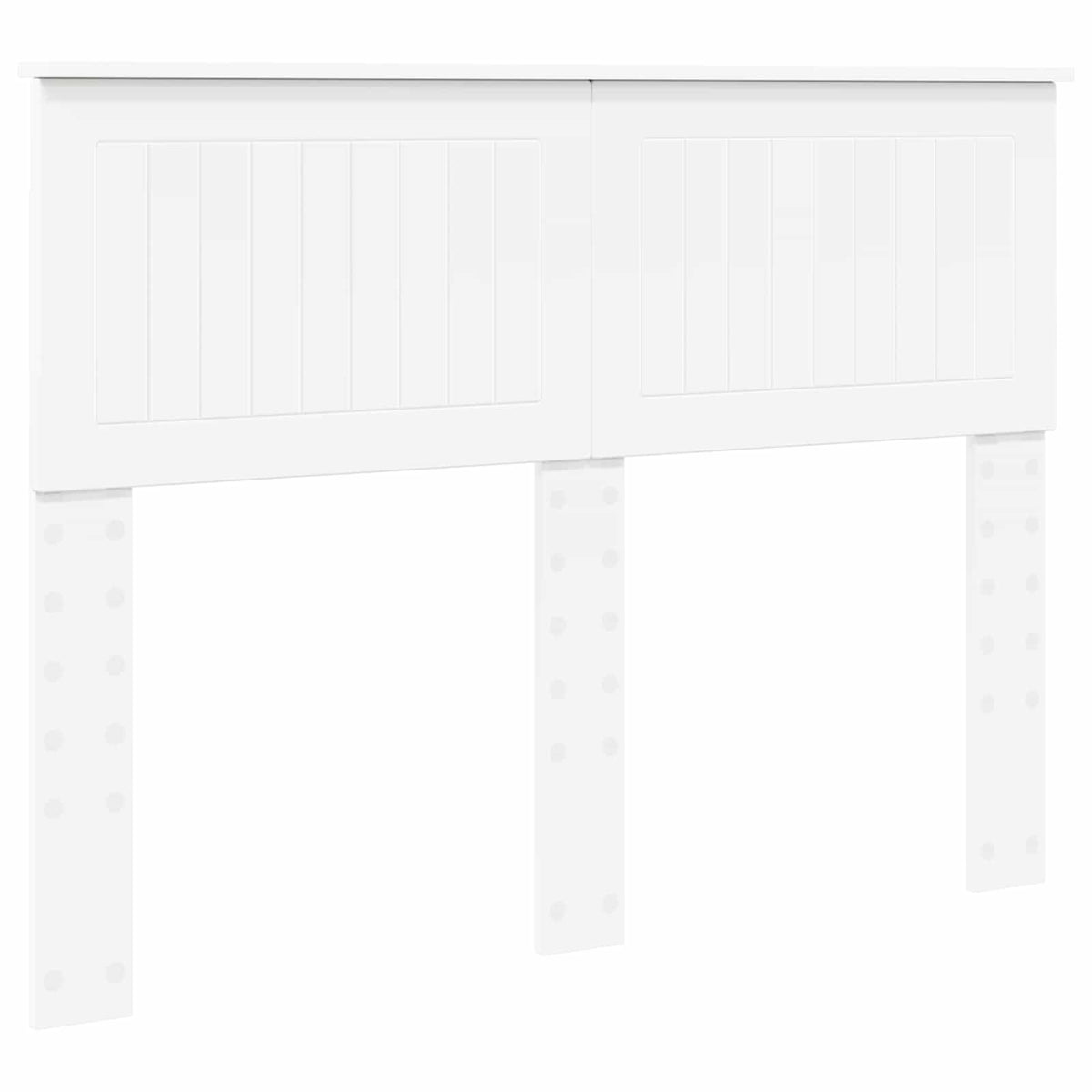 vidaXL Headboard White Engineered wood