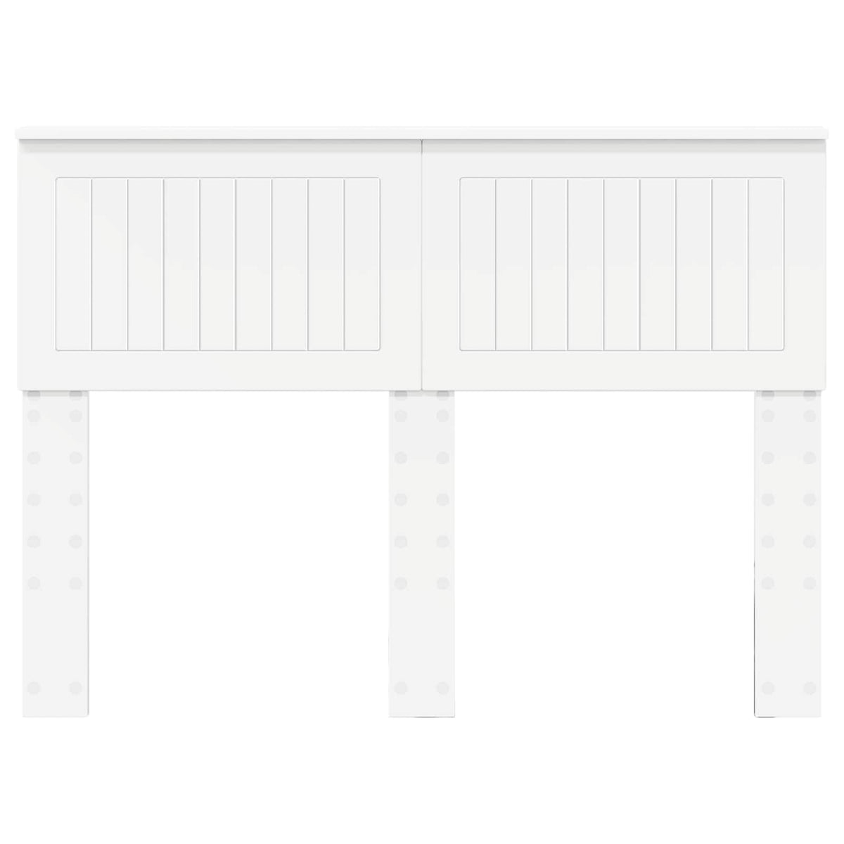 vidaXL Headboard White Engineered wood
