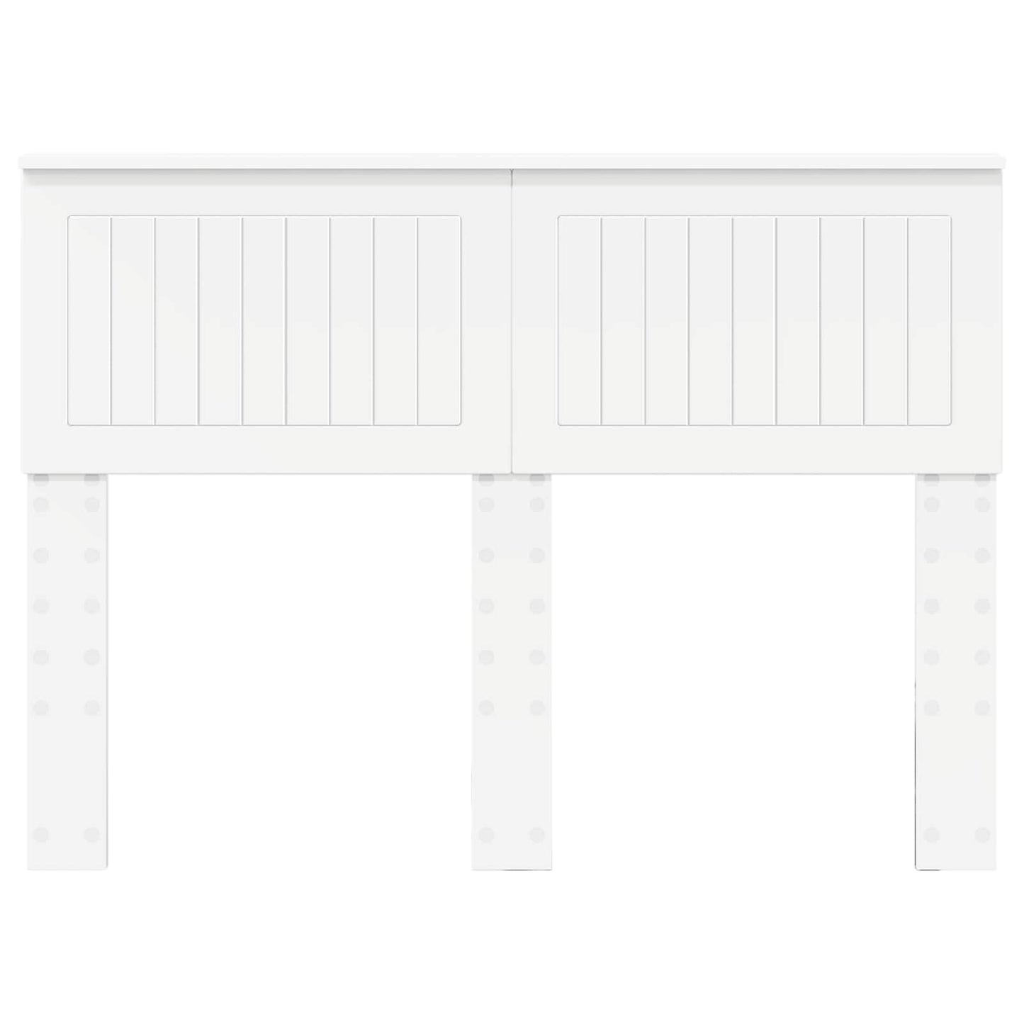 vidaXL Headboard White Engineered wood