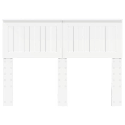 vidaXL Headboard White Engineered wood