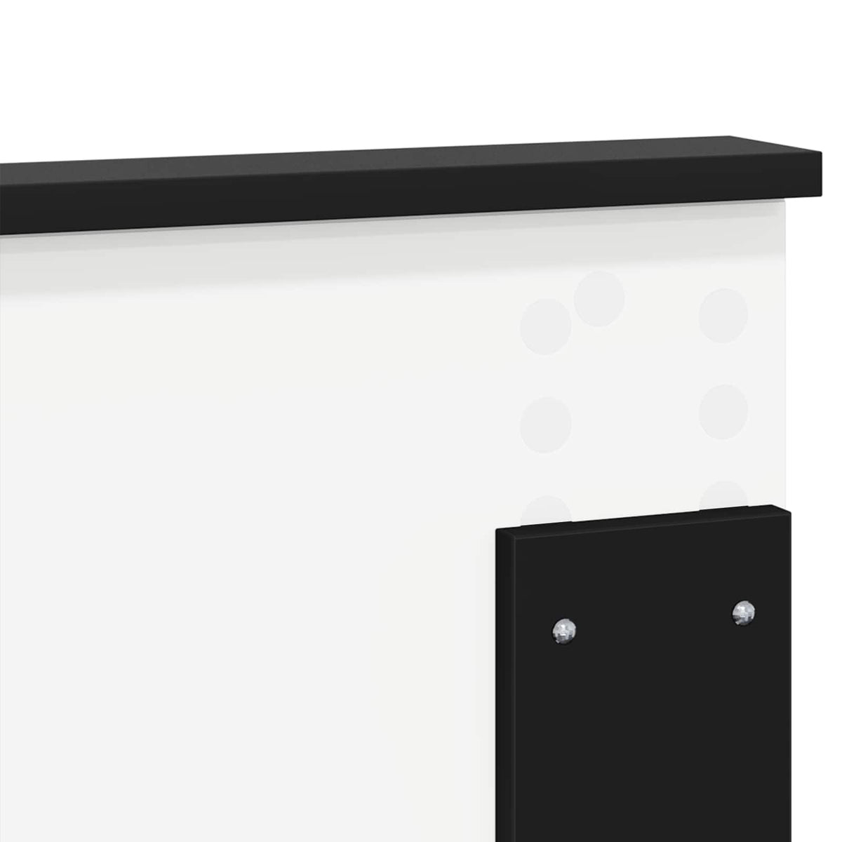 vidaXL Headboard Black Oak Engineered wood