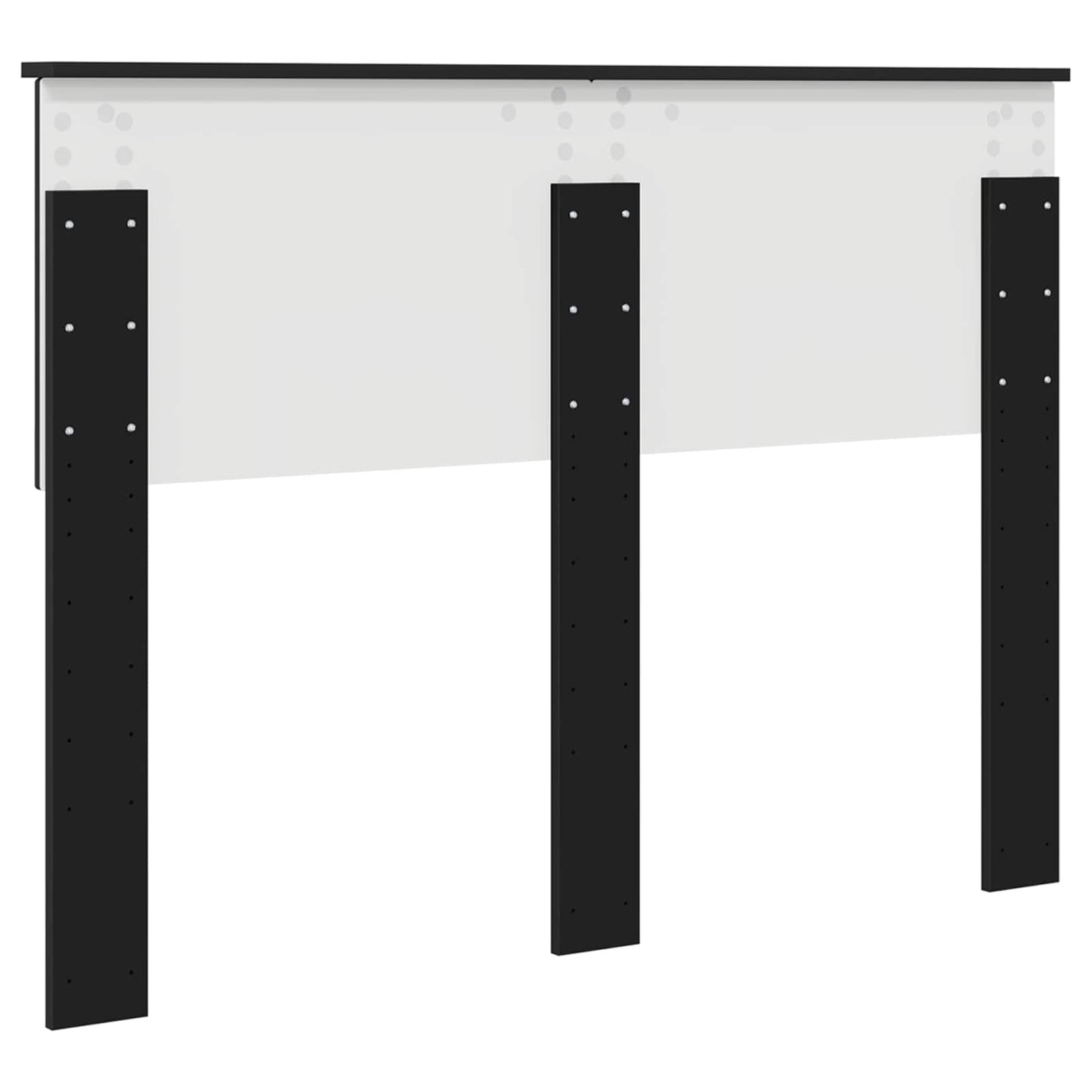 vidaXL Headboard Black Oak Engineered wood