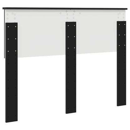 vidaXL Headboard Black Oak Engineered wood