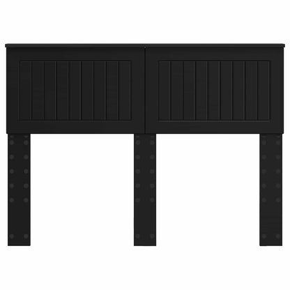 vidaXL Headboard Black Oak Engineered wood