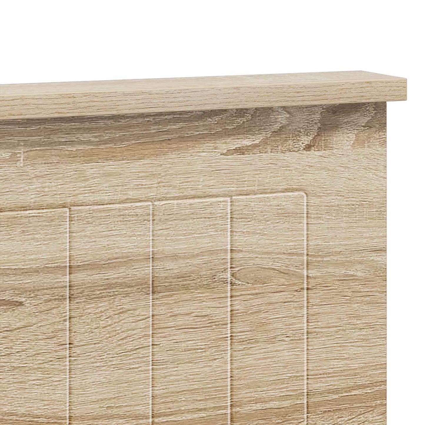 vidaXL Headboard Sonoma Oak Engineered wood