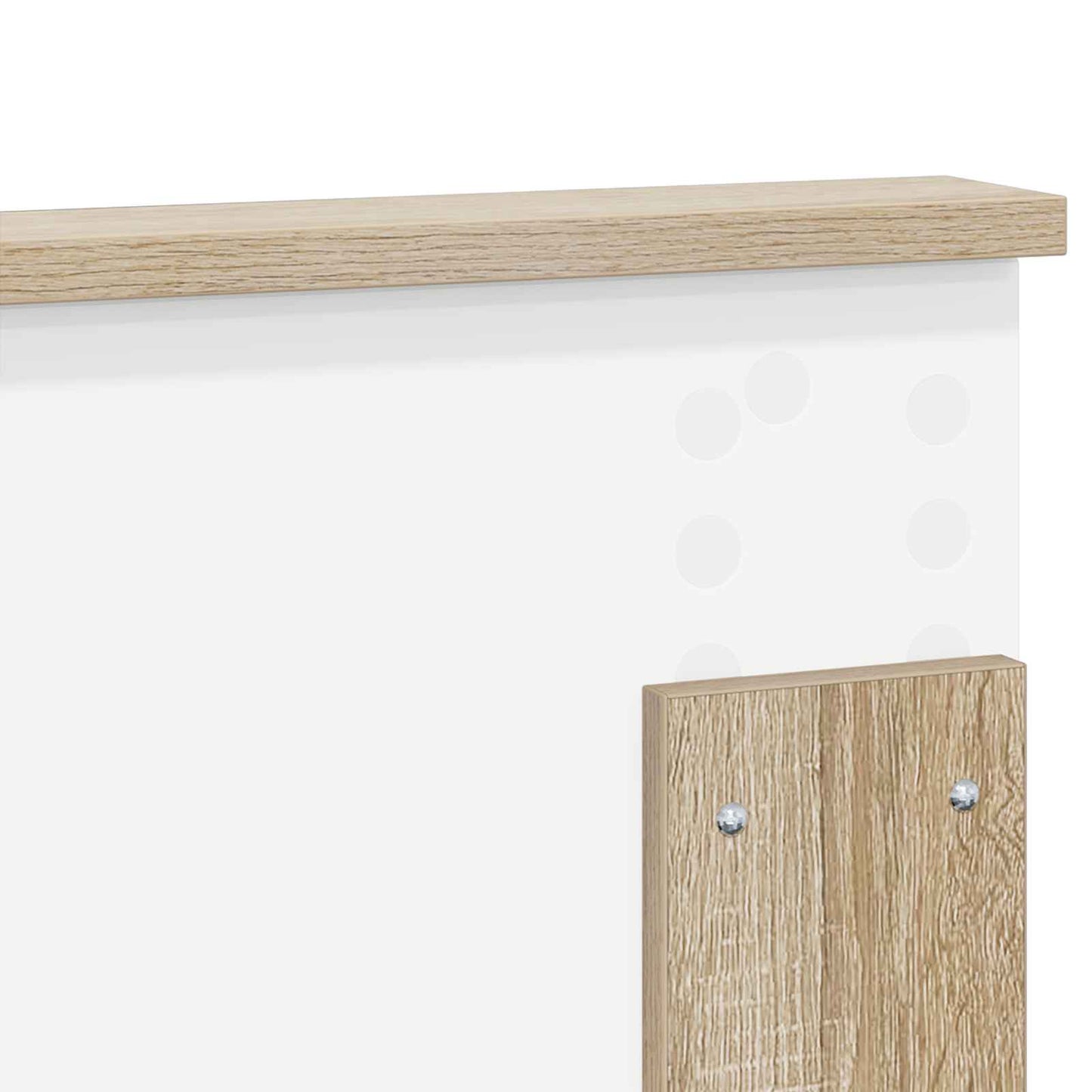 vidaXL Headboard Sonoma Oak Engineered wood