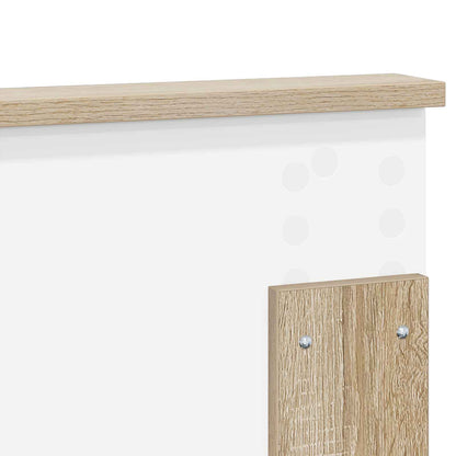 vidaXL Headboard Sonoma Oak Engineered wood