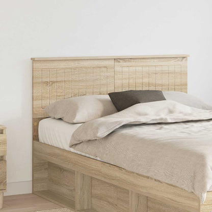 vidaXL Headboard Sonoma Oak Engineered wood