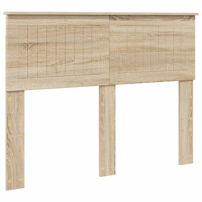 vidaXL Headboard Sonoma Oak Engineered wood