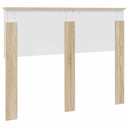 vidaXL Headboard Sonoma Oak Engineered wood