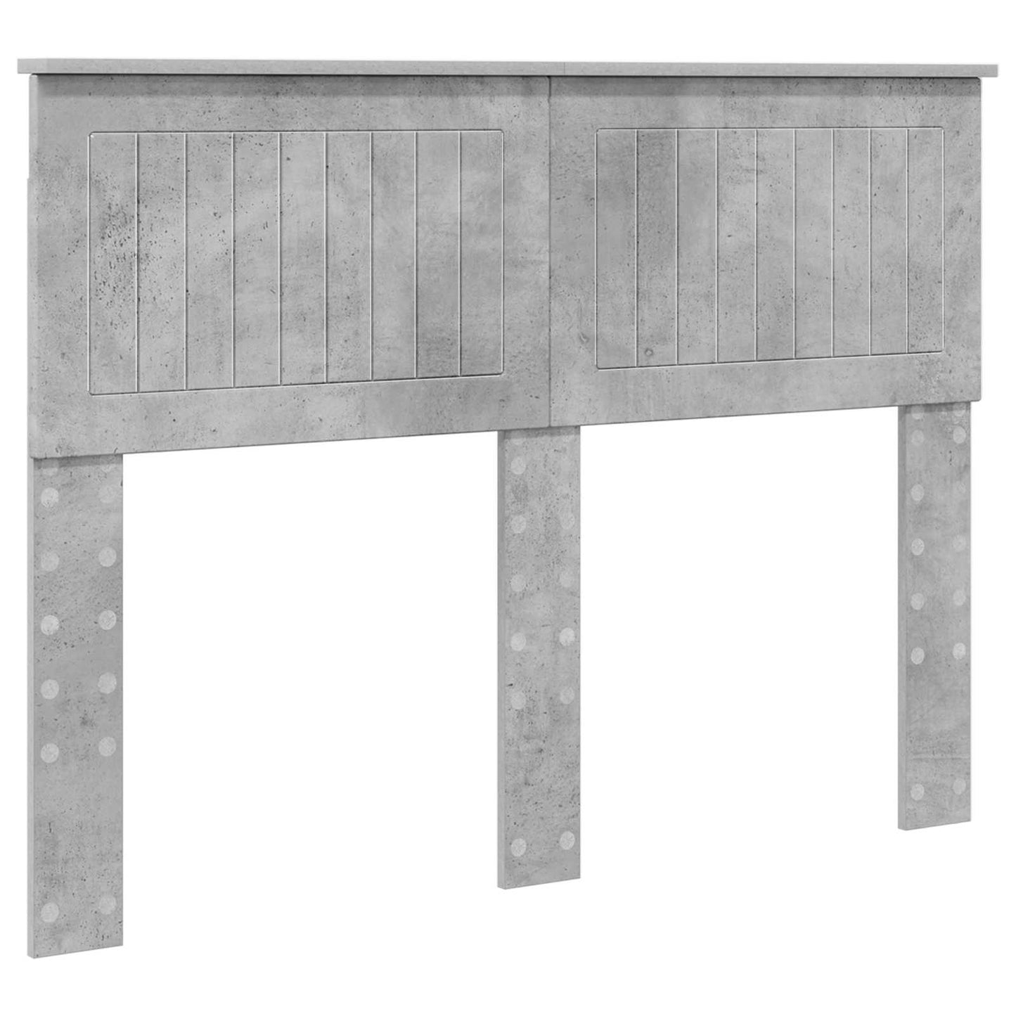 vidaXL Headboard Concrete Grey Engineered wood