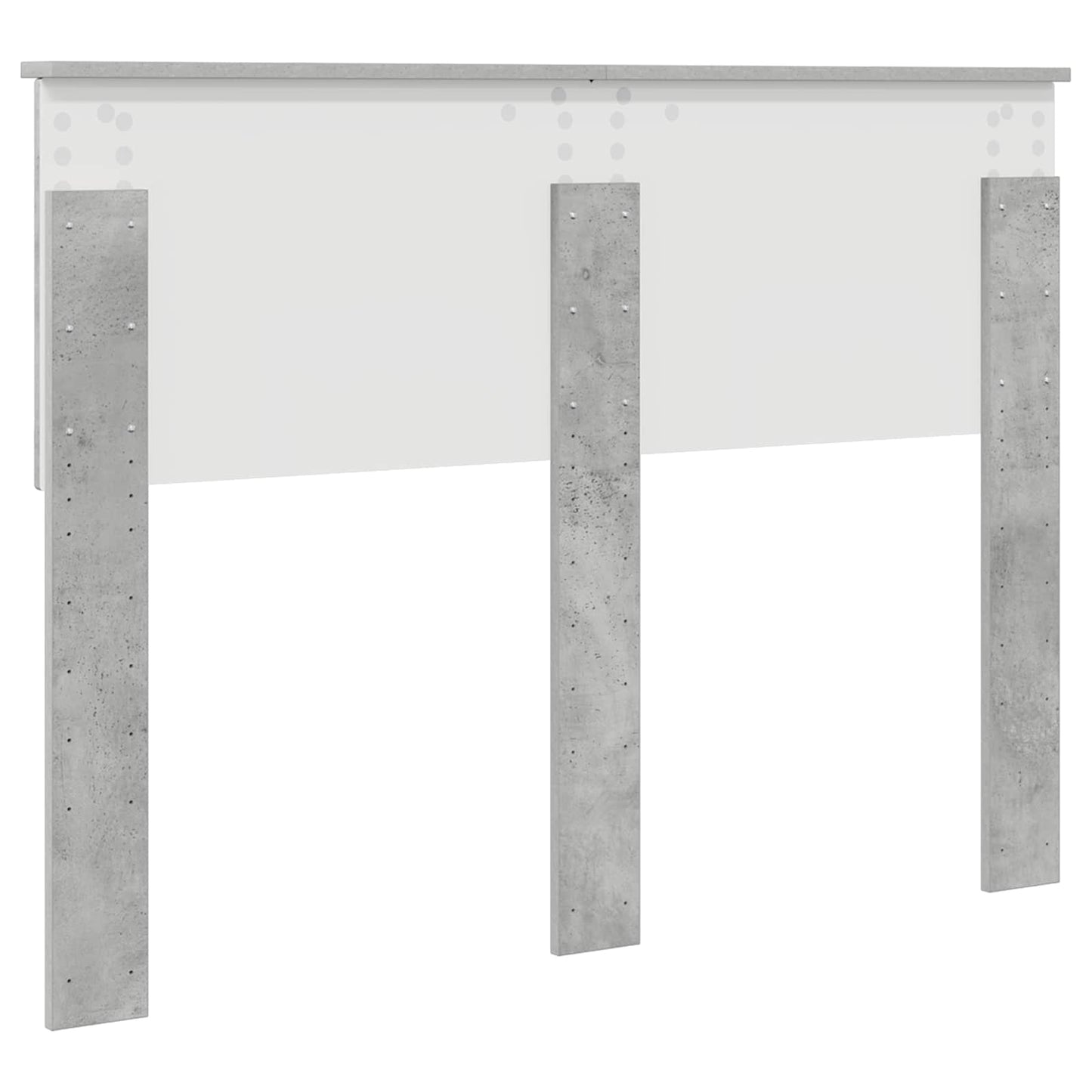 vidaXL Headboard Concrete Grey Engineered wood