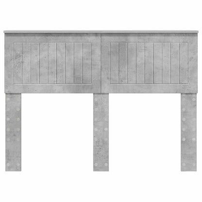 vidaXL Headboard Concrete Grey Engineered wood