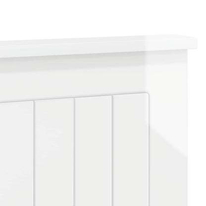 vidaXL Headboard Gloss White Engineered wood
