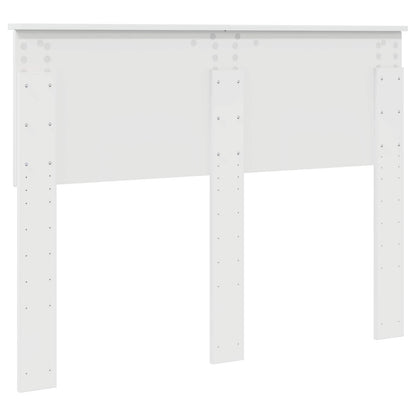 vidaXL Headboard Gloss White Engineered wood