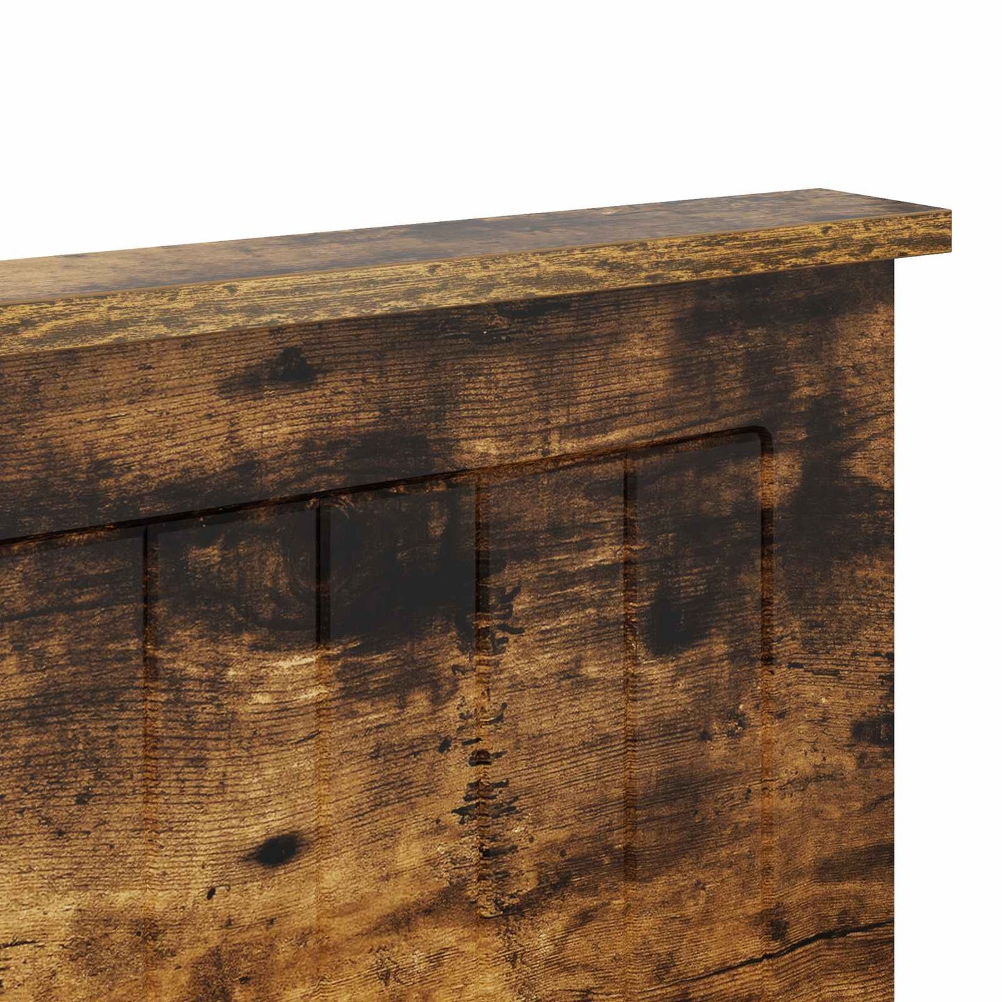 vidaXL Headboard Smoked Oak Engineered wood