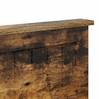 vidaXL Headboard Smoked Oak Engineered wood