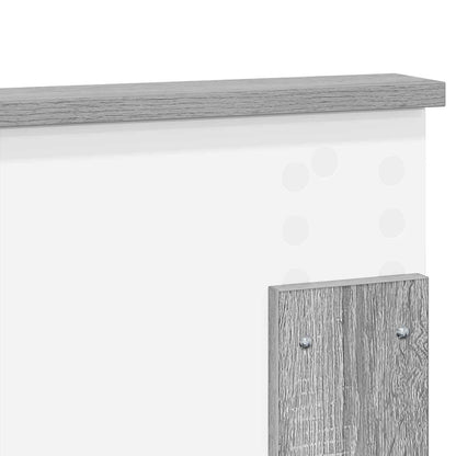 vidaXL Headboard Grey Sonoma Engineered wood