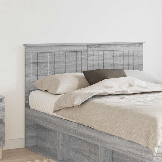 vidaXL Headboard Grey Sonoma Engineered wood