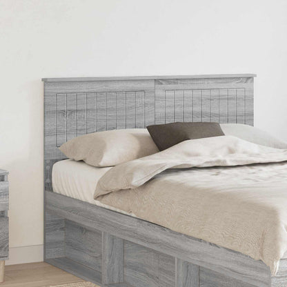 vidaXL Headboard Grey Sonoma Engineered wood