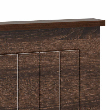 vidaXL Headboard Brown Oak Engineered wood