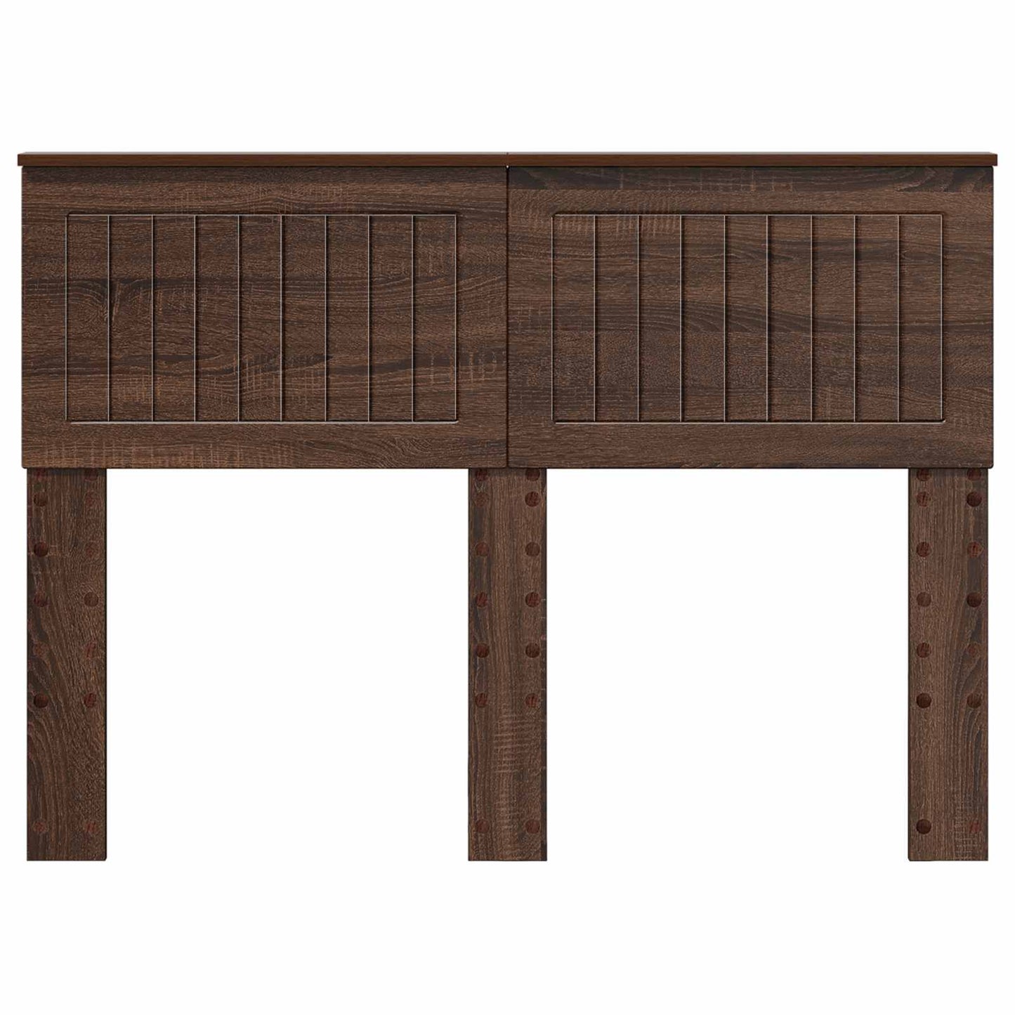 vidaXL Headboard Brown Oak Engineered wood
