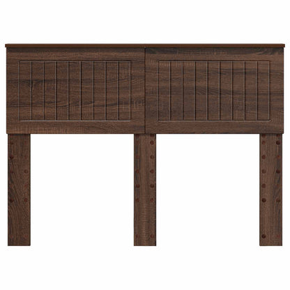 vidaXL Headboard Brown Oak Engineered wood