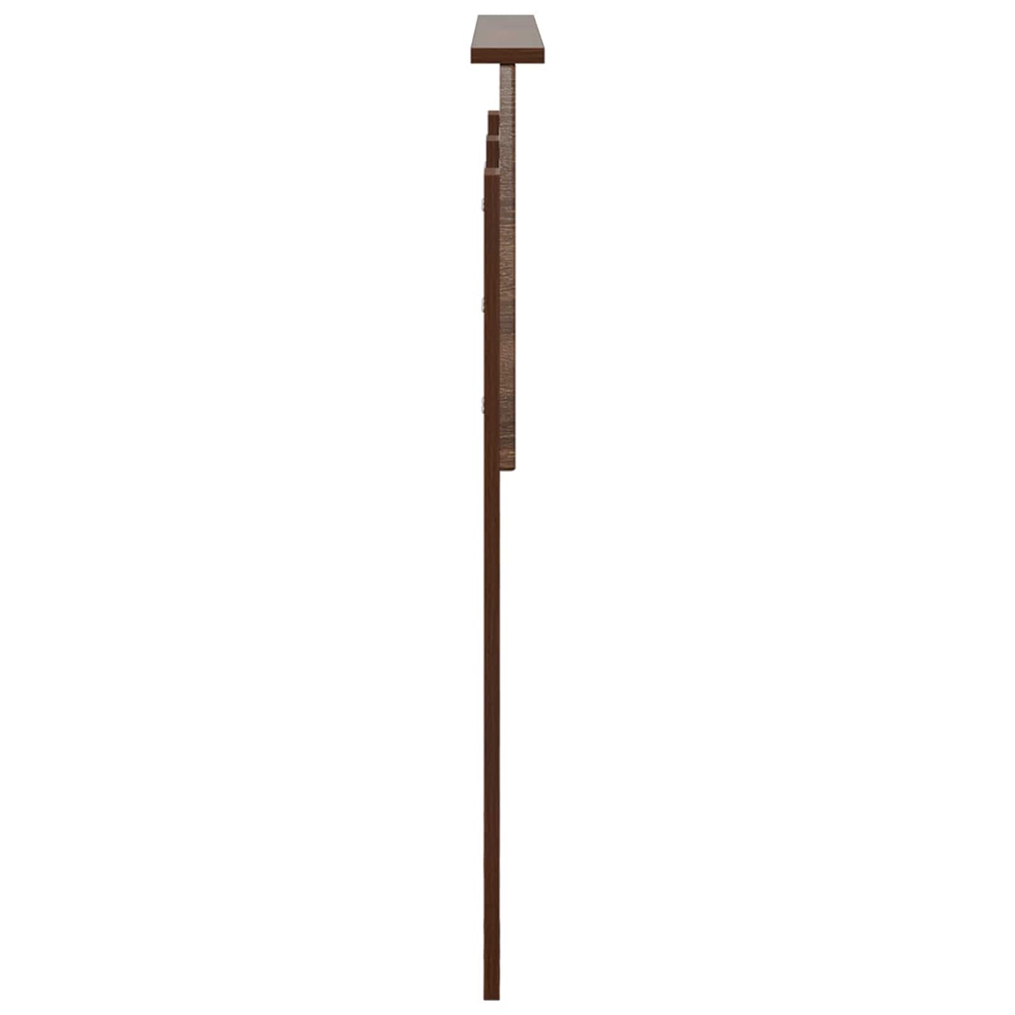 vidaXL Headboard Brown Oak Engineered wood