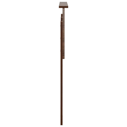 vidaXL Headboard Brown Oak Engineered wood