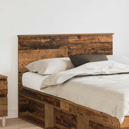 vidaXL Headboard Old Wood Engineered wood