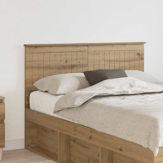 vidaXL Headboard Artisan Oak Engineered wood