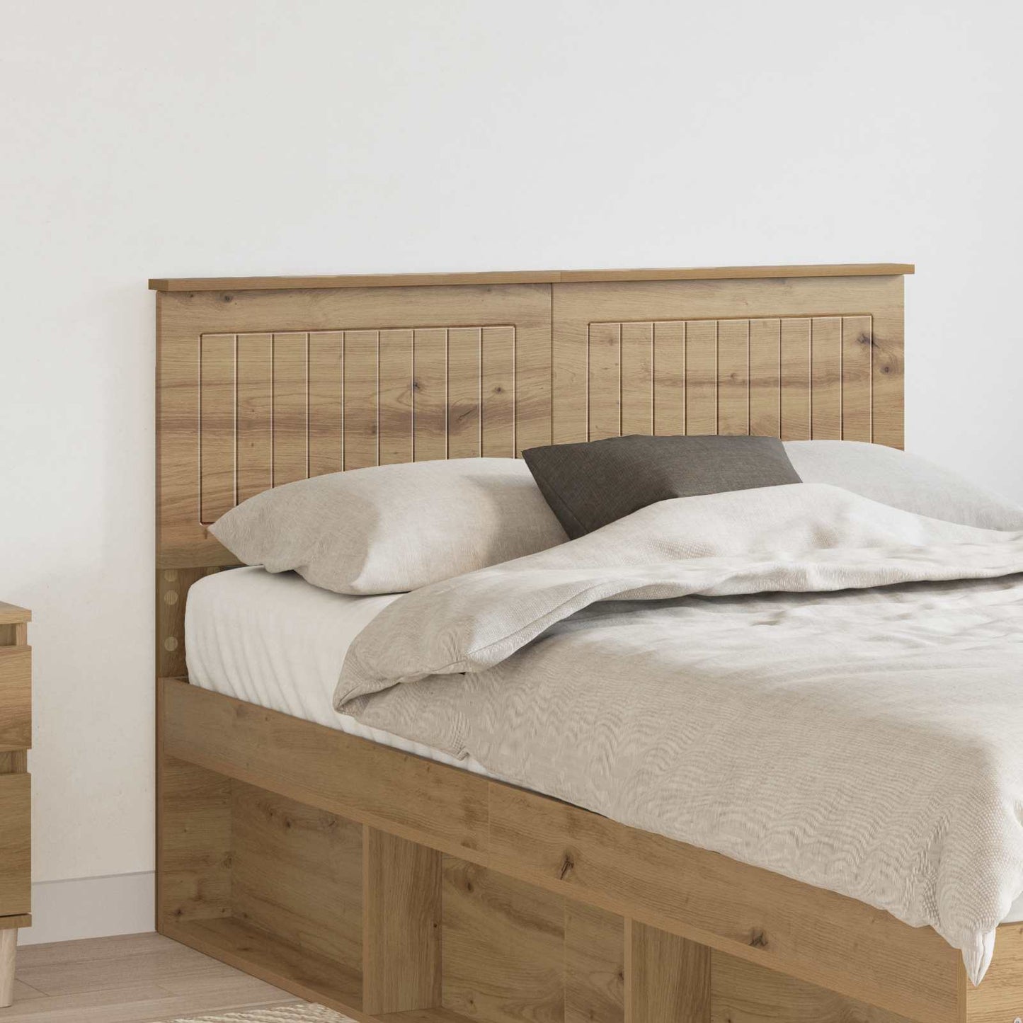 vidaXL Headboard Artisan Oak Engineered wood