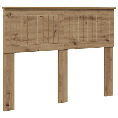 vidaXL Headboard Artisan Oak Engineered wood